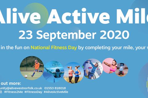 Join in the fun on National Fitness Day, completing your Alive Active mile, your way!