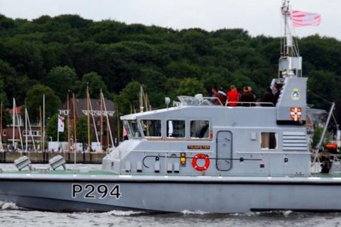 Rare chance to step aboard a Royal Navy vessel