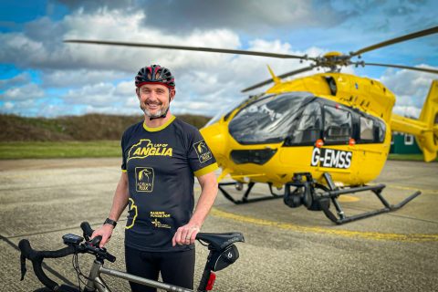 Adrian Flux Lap of Anglia relaunch