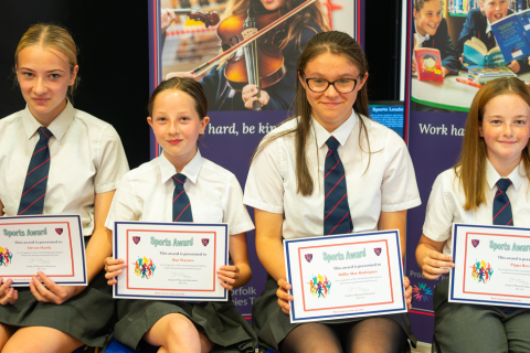Pupils celebrated at Hunstanton school