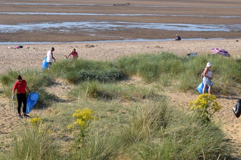Celebrate New Year’s Day with a beach clean