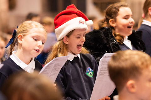 Spreading Christmas cheer!