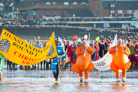 Hunstanton's Christmas Day swim is cancelled