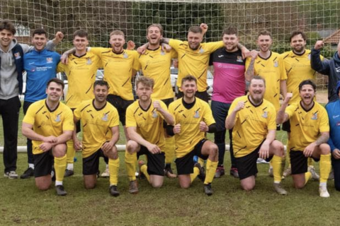 Football action in West Norfolk
