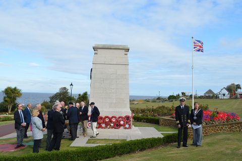 Red Ensign raised for Merchant Navy Day