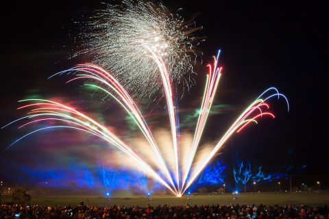 'Biggest ever' fireworks display goes off with a bang