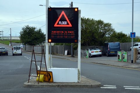 Red alert flood warning declared in Hunstanton