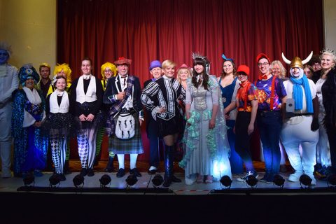 Dazzling Pocahontas Players cast a freezing spell