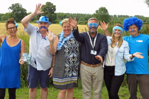 Paint the town blue for Hospice Care Week