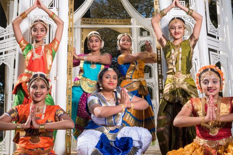 Local family business support King’s Lynn based Indian classical dance academy at Chelsea Flower Show