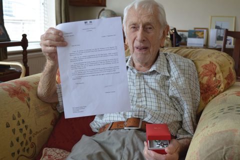 Hunstanton resident appointed to rank of Chevalier in the Ordre nationale de la Légion d'Honneur