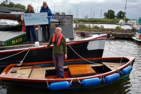 SUCCESS FOR WHERRY MAUD TRUST CROWDFUNDING CAMPAIGN #money4maud