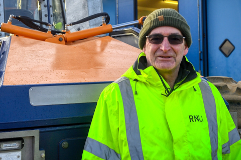 MBE for Hunstanton RNLI volunteer