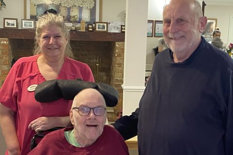 Goodwins Hall Care Home donation to Mencap