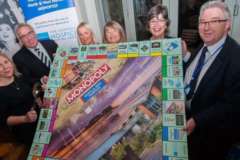 North West Norfolk Monopoly board officially passes go