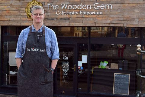 High street café venture for the Norfolk Deli owners