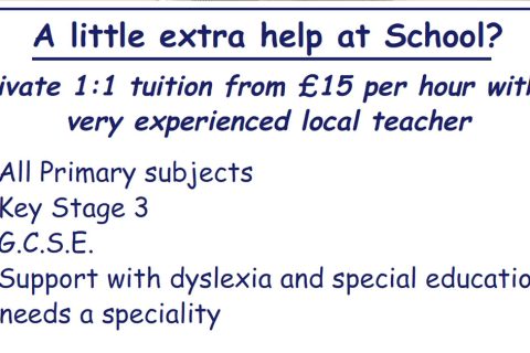 A little extra help at school?