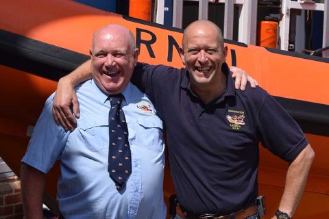 Saying goodbye and welcoming RNLI’s new Lifeboat Operations Manager