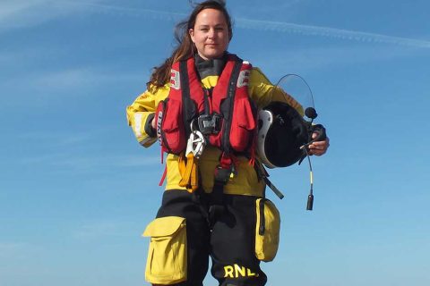First female Hovercraft Commander at RNLI Hunstanton