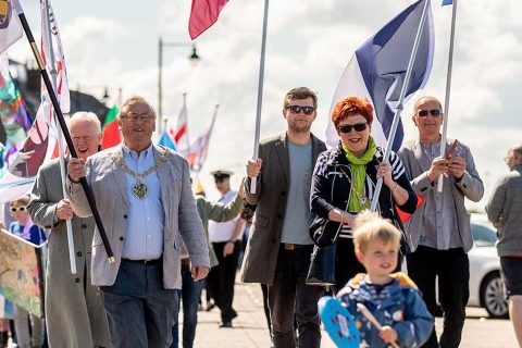 Sunshine and crowds turn out for the Hanse Festival 2019