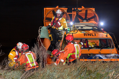 Hunstanton RNLI on lifesaving exercise in King's Lynn