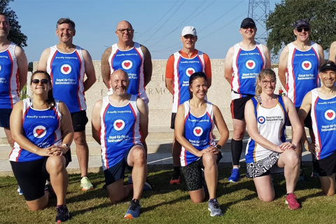 King’s Lynn parkrunners take part in commemorative run along the Somme battlefield