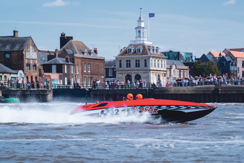 Racing on the river this weekend