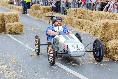 Thrills, spills and hills at Soap Box Derby