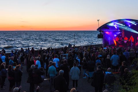 Sunset Festival lights up the prom