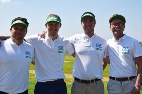 Local heroes take on the Macmillan Longest Day Golf Challenge