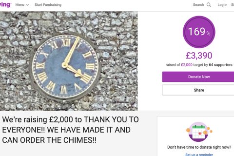 Thornham's crowdfunding appeal brings the voice of the clock back to the village