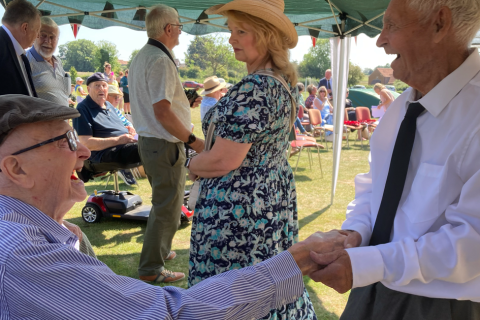 VJ Day 80th anniversary services held in Snettisham
