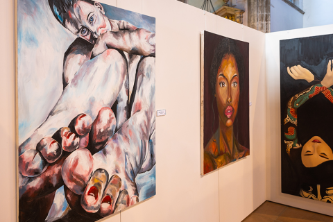 Historic venue for young artists’ show