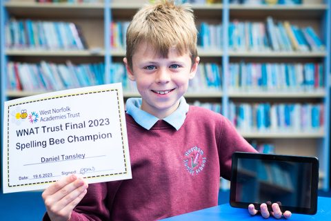 Heacham pupil creates a buzz in spelling contest
