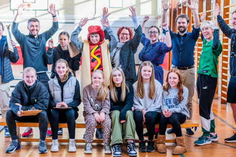 Hunstanton students hit the spot for Children in Need