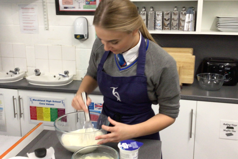 Time to cook in RAF student challenge