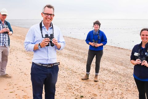 Plovers in Peril - MP asks visitors to respect their habitat