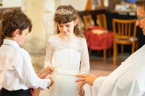 Mock Wedding sealed with Hula Hoops!