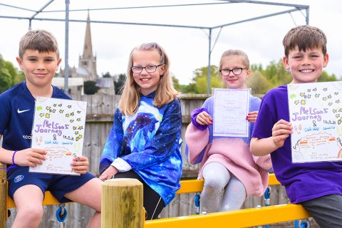 Snettisham students are proud in purple