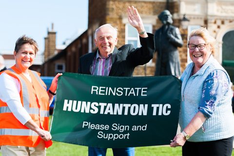 1,000 people support the re-instatement of Hunstanton’s staffed TIC