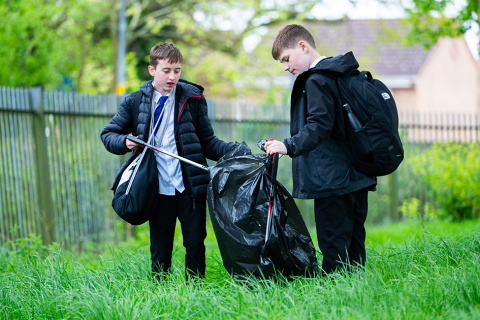 Green pickings at King's Lynn school