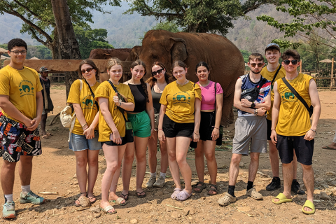 King's Lynn students make a difference in Thailand