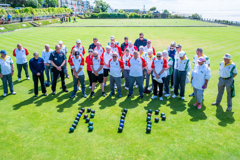 English Fire Service Bowls Team remember lost colleagues