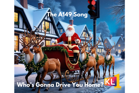 The A149 song - the  new release from local radio newsreader and songwriter Sharon Coles