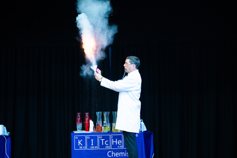 Science goes with a bang at Lynn school