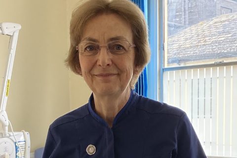 Retired nurse returns to the front line at the Queen Elizabeth Hospital