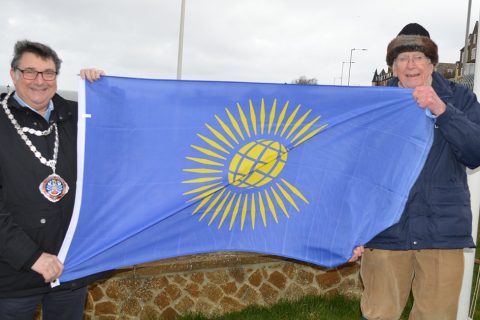 Flag raised for Commonwealth Day