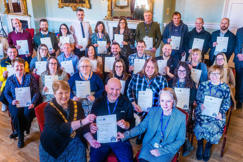 Long service awards for council's staff
