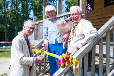 Joyful celebrations as Snettisham Scout Hall is officially opened