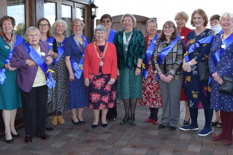 Coral Campbell takes the Chair at Inner Wheel District 8’s Rally